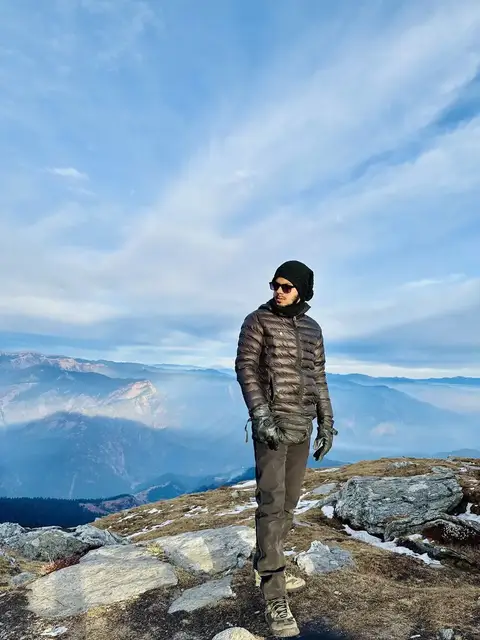 Above the clouds